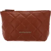 Valentino Toilettas Ocarina Soft Cosmetic Case Cuoio Bruine
