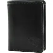 Chiemsee Leren Portemonnee Leather Wallet Black Zwart