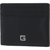 GUESS Leren Kaarthouder New Zurigo Card Case Black Zwart