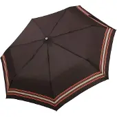 Bugatti Paraplu Take it Duo Umbrella Stripe Coconut Bruine Veelkleurig