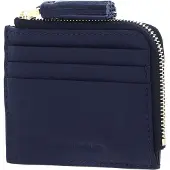 Coccinelle Leather Purse In Black Size: OS | Wallets & Cardholders Outlet | Dames | Blauw