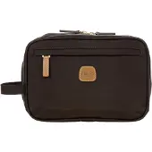Bric's Urban Travel toilettas met leren details
