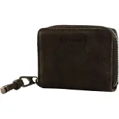 Fredsbruder Leren Portemonnee Jo Wallet Dark Chocolate Donkerbruin
