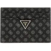 GUESS Kaarthouder Card Holder Coal Logo Zwart