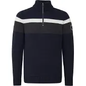 FQ1924 Trui 'EDVIN' navy / wit