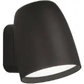 Bover Nut Wandlamp Buiten Light Grey | Push-button on fixture (Dimmable)