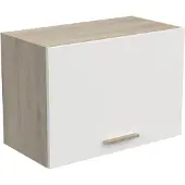 CBA Hangkast Romanie 60 cm 1 opklapdeur-Kronberg eik/mat wit