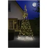 Fairybell 4 meter - 640 Led - Warm White - Incl. Pole