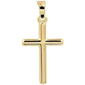 The Jewelry Collection Geelgouden Hanger kruis 4023328