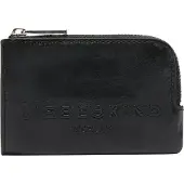 Liebeskind berlin Leren Kaarthoes Elvira Paper Touch Crinkle Lena Purse Black Zwart