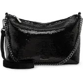 Tamaris Schoudertas Marniq Beutel Black Metallic Zwart