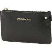 Mandarina Duck Leren Kaarthouder Luna Credit Card Holder Black Zwart