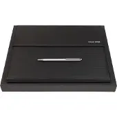 HUGO BOSS Schrijfmappen Pinstripe Writing Set Black Zwart