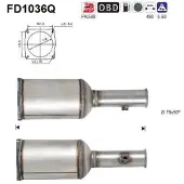 As FD1036Q Roetfilter (DPF)