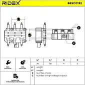 RIDEX 689C0192 Bobine