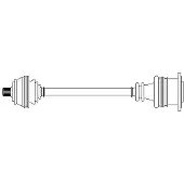 ERA Benelux DA60670 Aandrijfas