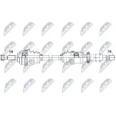 NTY NPW-RE-136 Aandrijfas