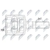 NTY NPW-IS-006 Aandrijfas