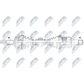 NTY NPW-TY-184 Aandrijfas