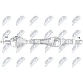NTY Aandrijfas NPW-VV-136