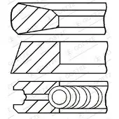 Sonstiges ENGINE 08-435000-00 Zuigerveerset