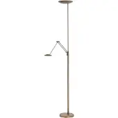 Highlight Klassieke leeslamp Roma koper brons Ø 23cm