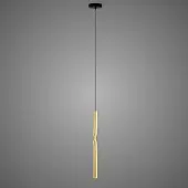 Estiluz Flow Hanglamp 51 cm | Satin Gold | Black