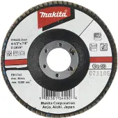 Makita Lamellenschuurschijf 125X22 K120 - D-28363