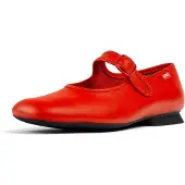Camper Ballerina met riempjes 'Casi Myra' rood