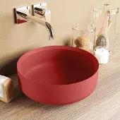 Mondiaz coss waskom solid surface 36 cm kleur fire /fire