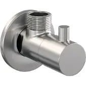 Brauer Hoekstopkraan brushed edition rvs geborsteld pvd