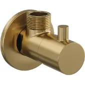 Brauer Hoekstopkraan Gold Edition Goud Geborsteld PVD