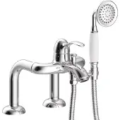 Tres Badrandkraan clasic mengkraan opbouw incl. Handdouche chroom