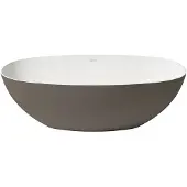 Zydra Vrijstaand Ligbad Lago 75x170 cm Moka