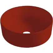 Best design Waskom Luzz 40 cm Mat Donkerrood