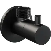 Brauer Hoekstopkraan Black Edition Mat Zwart