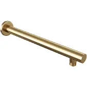 Brauer Gold Edition rechte wandarm geborsteld messing PVD