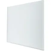 Boss & Wessing Ventilatierooster design bws ventilatie vierkant 10 cm vlak glas mat wit