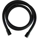 Boss & Wessing Bws doucheslang kunststof 150 cm mat zwart