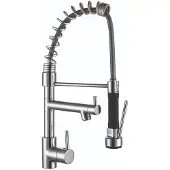 Van Marcke GO Keukenkraan vmk go grand cuisina 48x13,9x20,3 cm incl. Mobile sproeier chroom