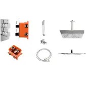 Best design Inbouw regendoucheset piazza met inbouwbox p-300x300