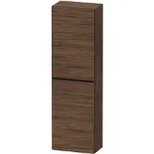 Duravit Hoge kast d-neo kolomkast wand 132 cm rechtsdraaiend mat noten