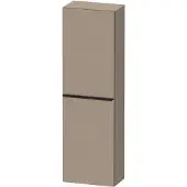 Duravit Hoge kast d-neo kolomkast wand 132 cm rechtsdraaiend mat linnen