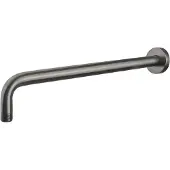 Wiesbaden UniMatch douchearm met muurbevestiging 45 cm gunmetal