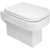 Boss & Wessing Bws wandcloset spirits easycleaning diepspoel met toiletzitting wit