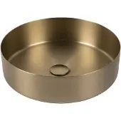 Boss & Wessing Waskom bws industrial 40 cm met pvd coating geborsteld messing