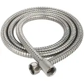 Sanilux Doucheslang 150 cm Geborsteld Gun Metal