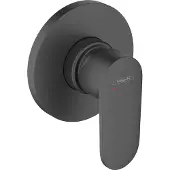 Hansgrohe Inbouw douchemengkraan vernis blend eengreeps rond mat zwart