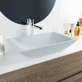 Mondiaz topi waskom solid surface 60 cm kleur clay /clay