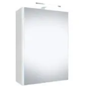 Best design Best-Design "Happy" MDF Spiegelkast + Verlichting 50x60cm Wit